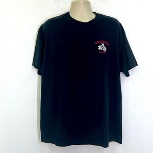 Harley Davidson - 2002 Vintage Maui Hawaii Harley Davidson Graphic Black T SZ XL